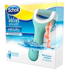Scholl Velv Smoth Wet Dry Lima Recarreg Pes