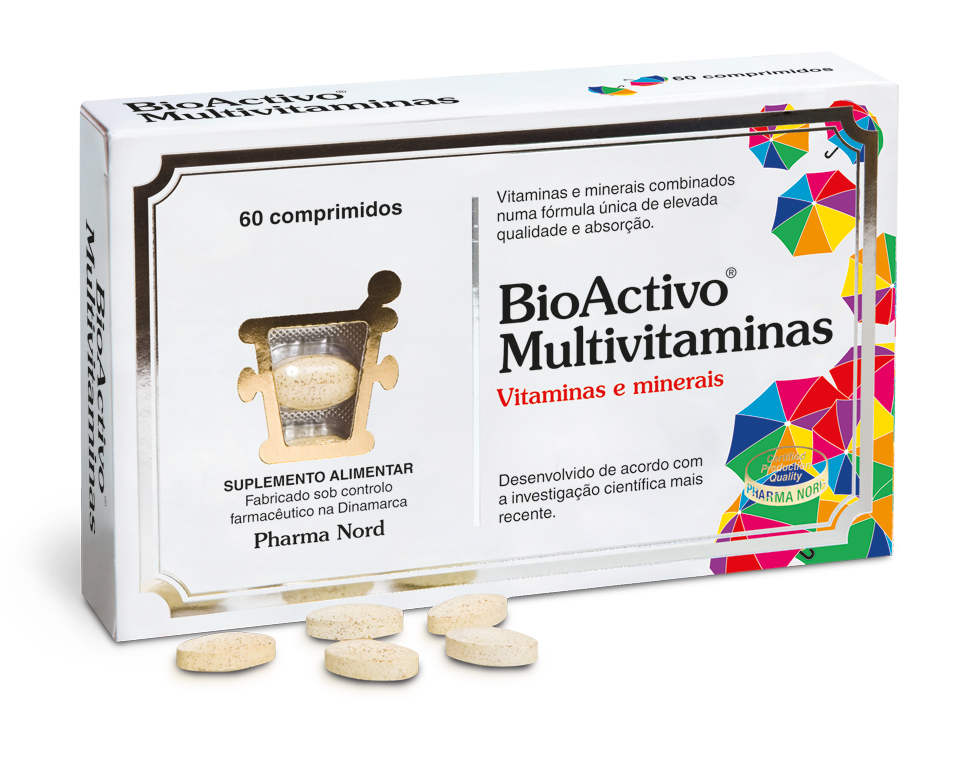 Bioactivo Multivitaminas Comp X60 comprimidos