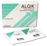 Algik, 500/50 mg x 20 po sol oral saq