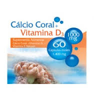 Calcio Coral Vitamina D3 60caps