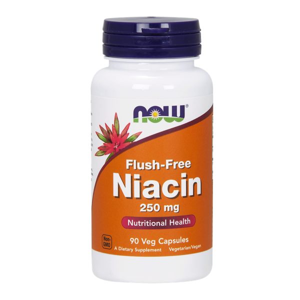 Now Niacin 250mg (Vitamina B3) 90caps