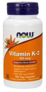 Now Vitamina K2 100ug 100caps