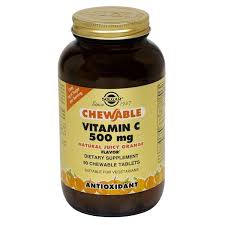 Solgar Vitamina C 500mg 90 Comprimidos Mastigaveis