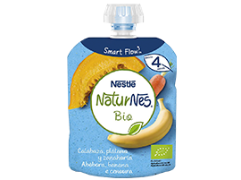 Nestle Naturnes Bio Ban/Abob/Cen 90G 4M+,  