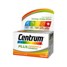 Centrum Plus Ginseng Ginkgo Compx30