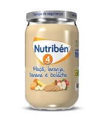 Nutriben Boiao 4 Maca Laranj Ban Bolac235g,  