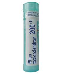 Rhus Toxicodendro Granulo 200ch Boiron