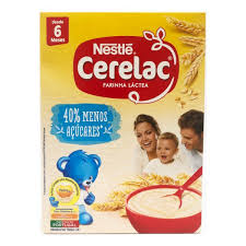 Cerelac Cereais Lt Trigo -40% Acuc 250G 6M+