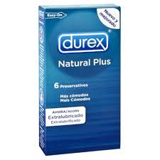 Durex Natural Plu Preservativo X  6