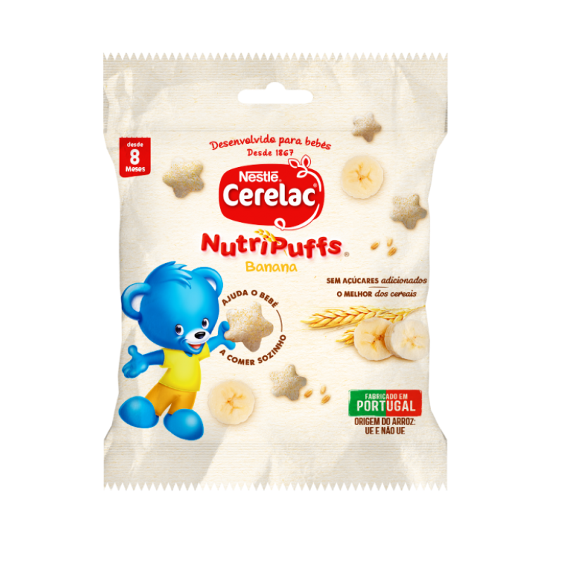 Cerelac Nutripuff Snack Banana 7G 8M+