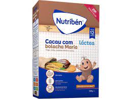 Nutriben Farinhas Cacau Bol Maria Lact 250G