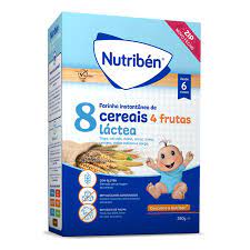 Nutriben Farinhas 8 Cereais 4 Frut La 250G