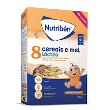Nutriben Farinhas 8 Cereais Mel La 250g