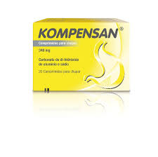 Kompensan, 340 mg x 20 comp mast