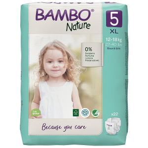 Bambo Nature Frald 5-Xl 12-18Kg X22  