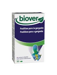 Biover Pastilhas Para a Garganta 20 past