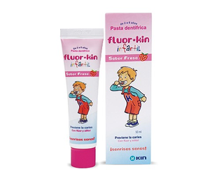 Fluor Kin Infant  Pasta Dent Morango 50 Ml