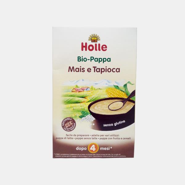 Holle Bio Papa Milho+Tapioca 4m 250g