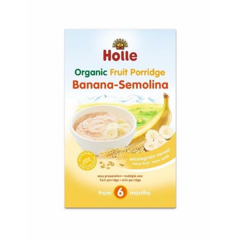 Holle Bio Papa Semolina+Banana 6m 250g