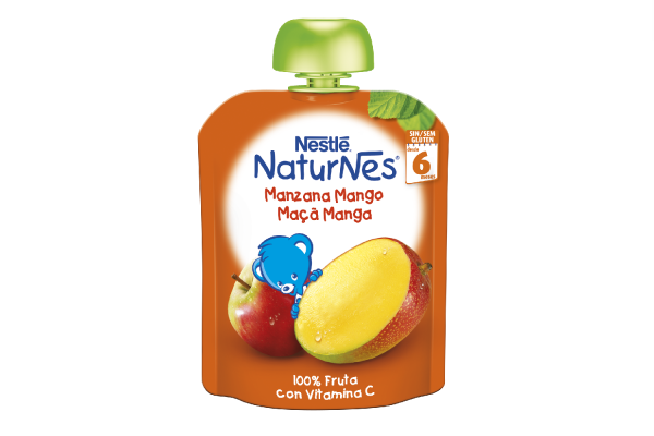 Nestle Naturnes Maca Manga 90g 6m