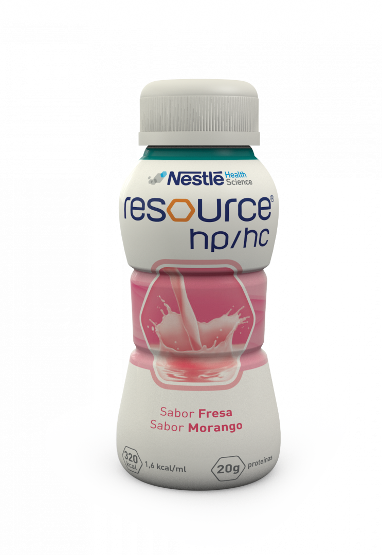 Resource Hp/Hc Sol Or Morango 200 Ml X4