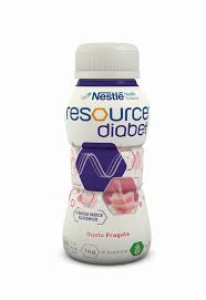 Resource Diabet Sol Or Morango 200 Ml X 4 emul oral frasco