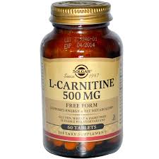 Solgar Maxi L Carnitine 500mg 60caps
