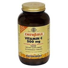 Solgar Vitamina C 500mg 90 Comprimidos Mastigaveis