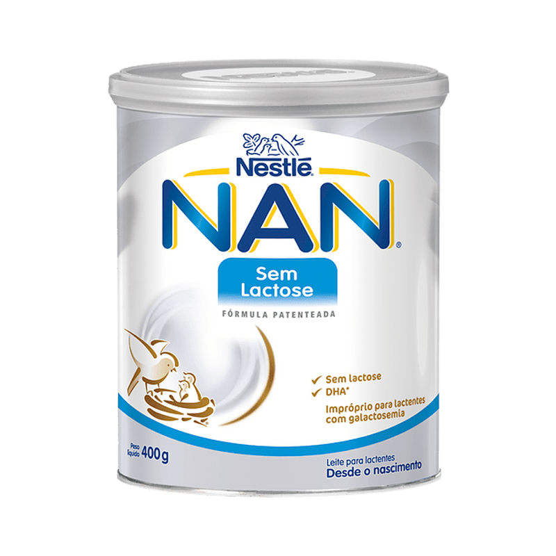 Nan S/Lactose Leite Lact Po 400g