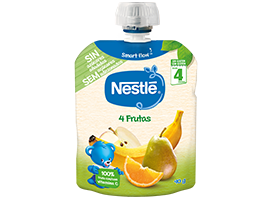 Nestle Naturnes 4frutas 90g 6m