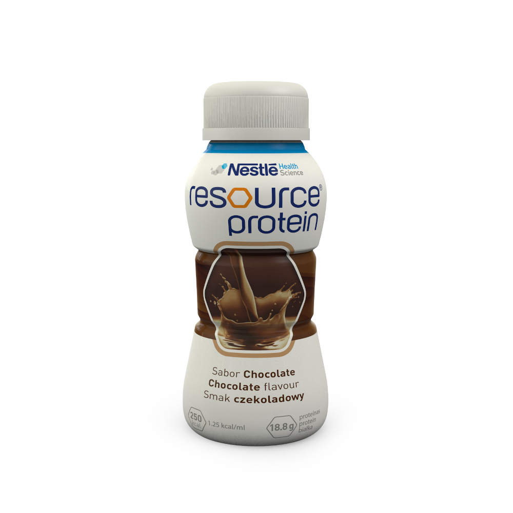 Resource Protein Sol Or Chocolat 200 Ml X4 emul oral frasco